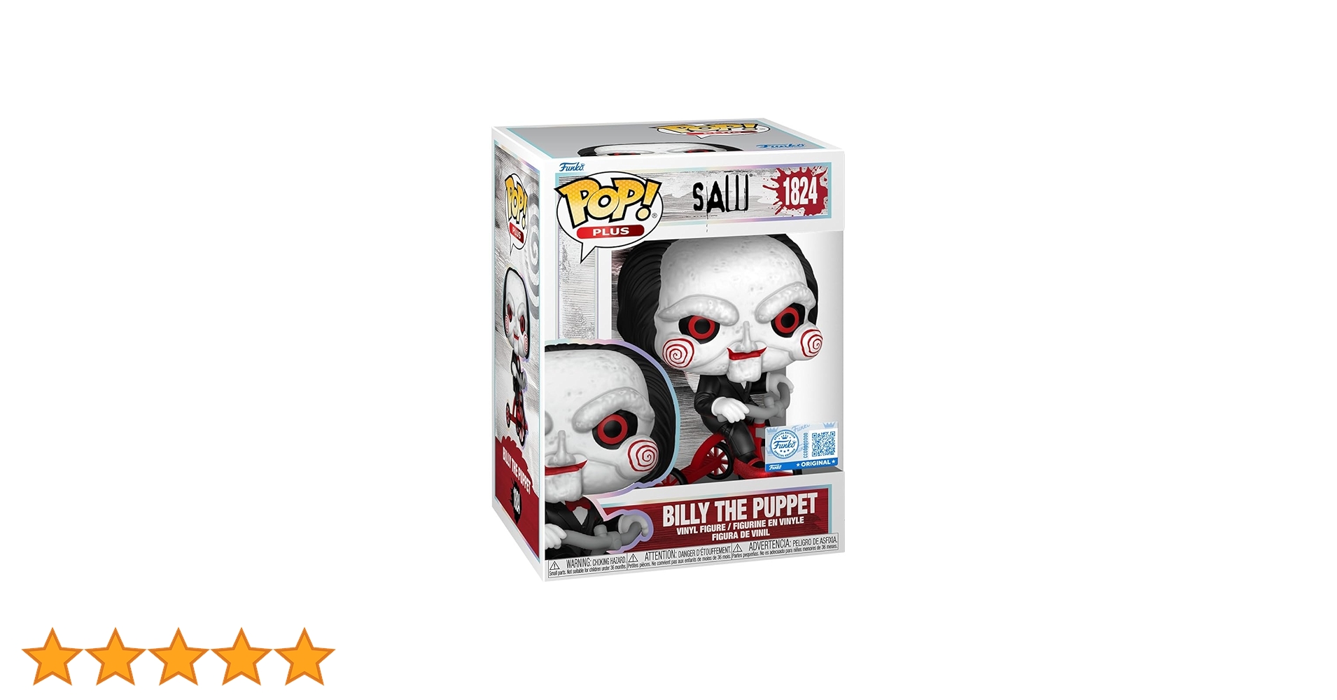 Funko Pop! Plus Saw Billy The Puppet Vinyl-Figur, Sammlerstück